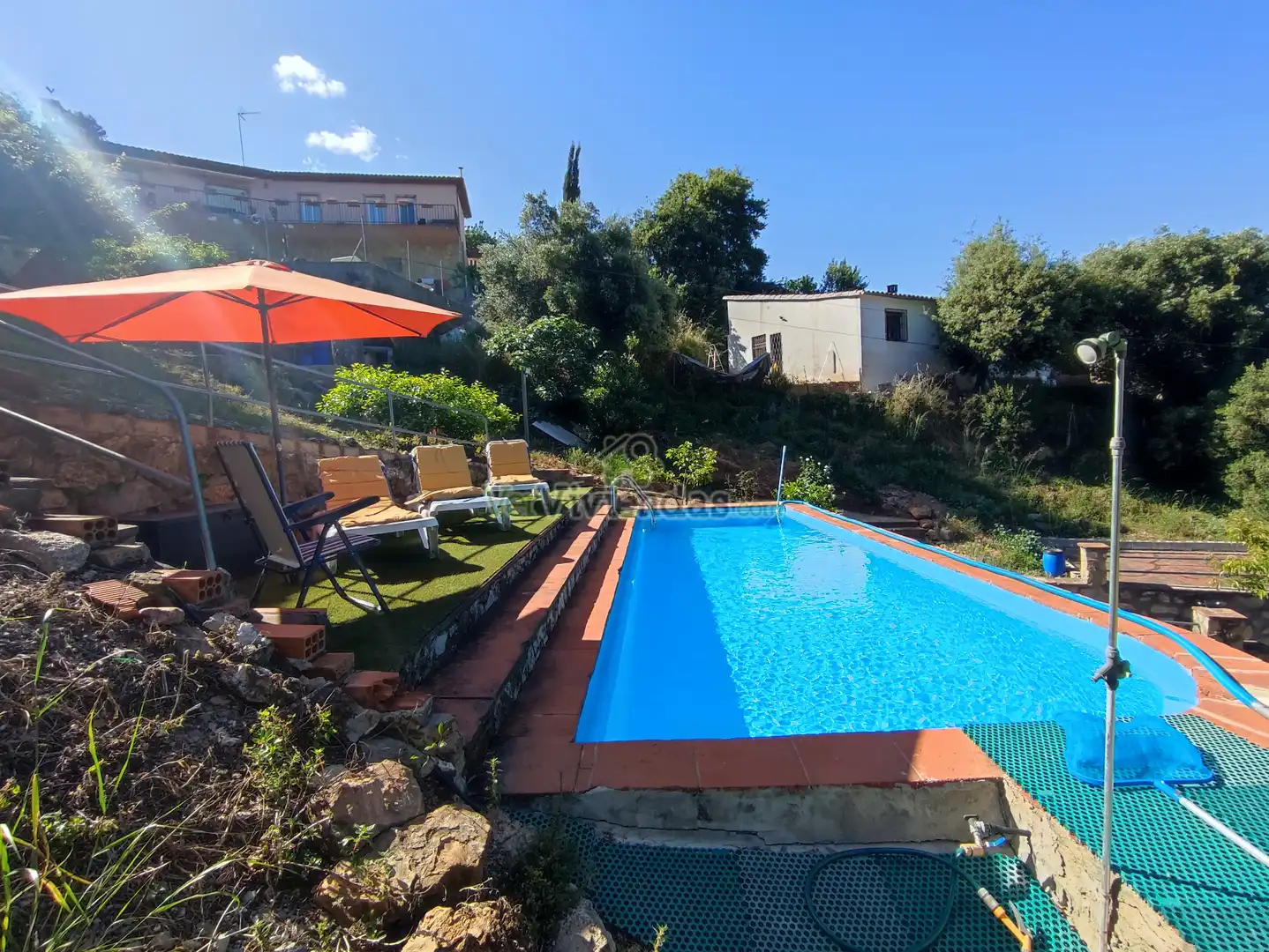 Piscina de Casa o chalet en venta en Torrelles de Llobregat con Aire acondicionado, Calefacción y Jardín privado