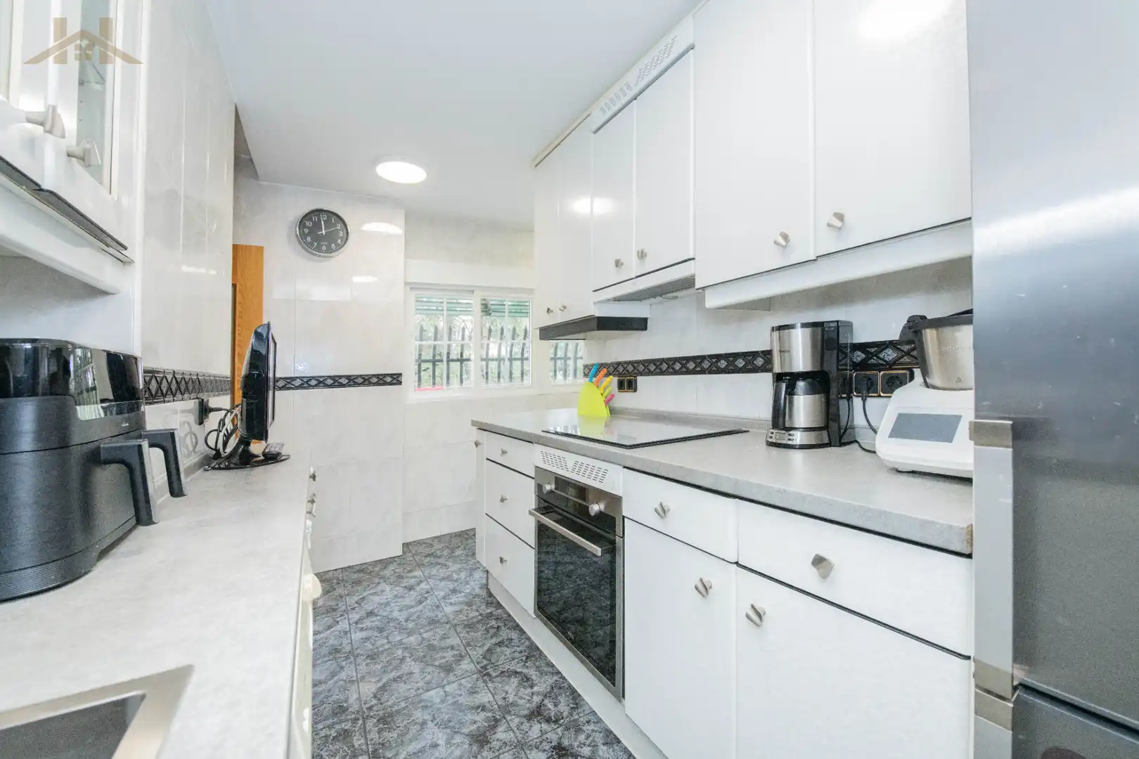 Küche von Wohnung zum Verkauf in Coslada mit Klimaanlage und Heizung