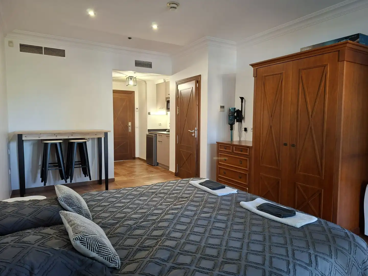 Schlafzimmer von Wohnungen zum Verkauf in Pedreguer mit Klimaanlage, Terrasse und Gemeinschaftspool