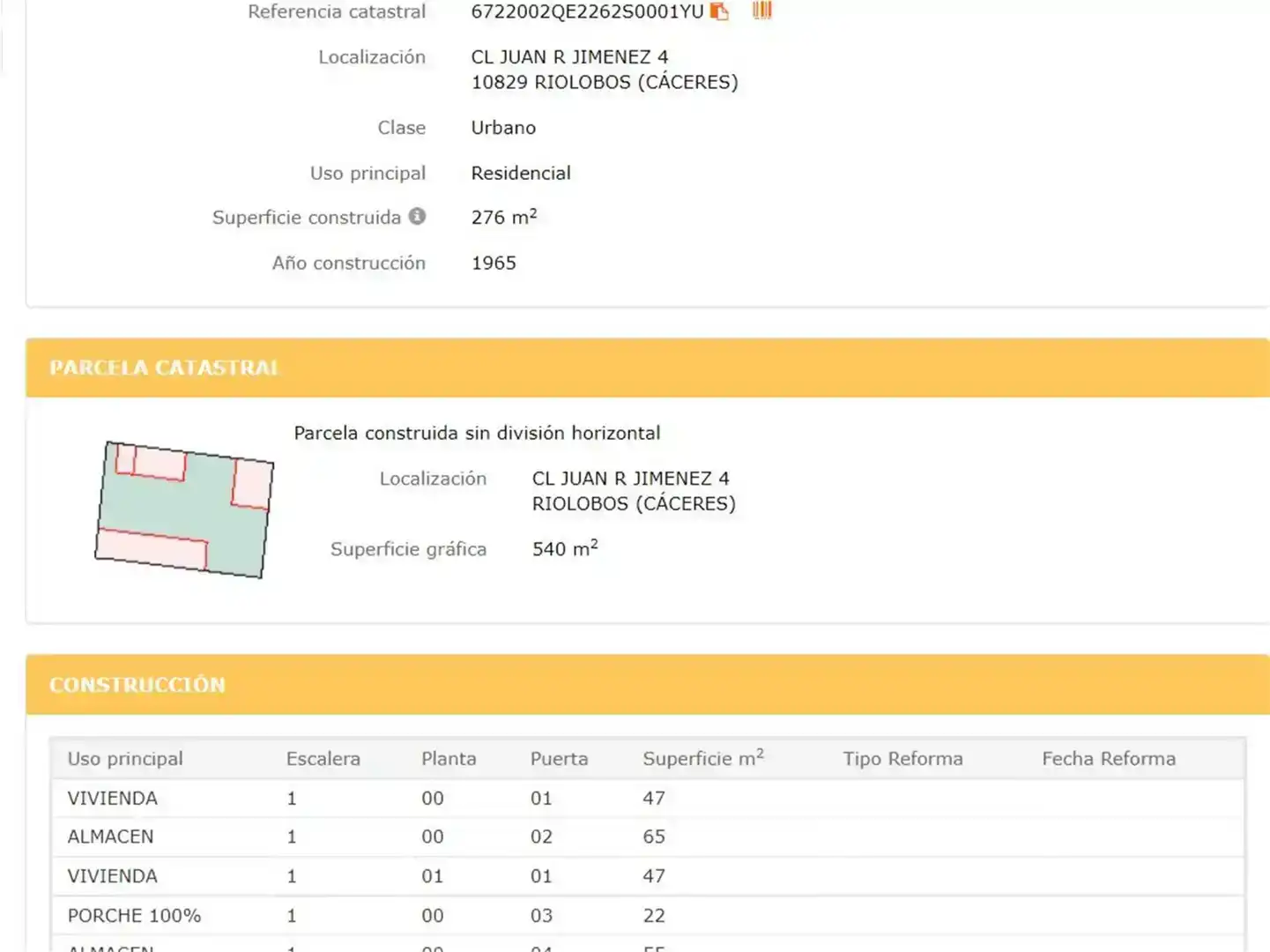 Jardín de Piso en venta en Riolobos