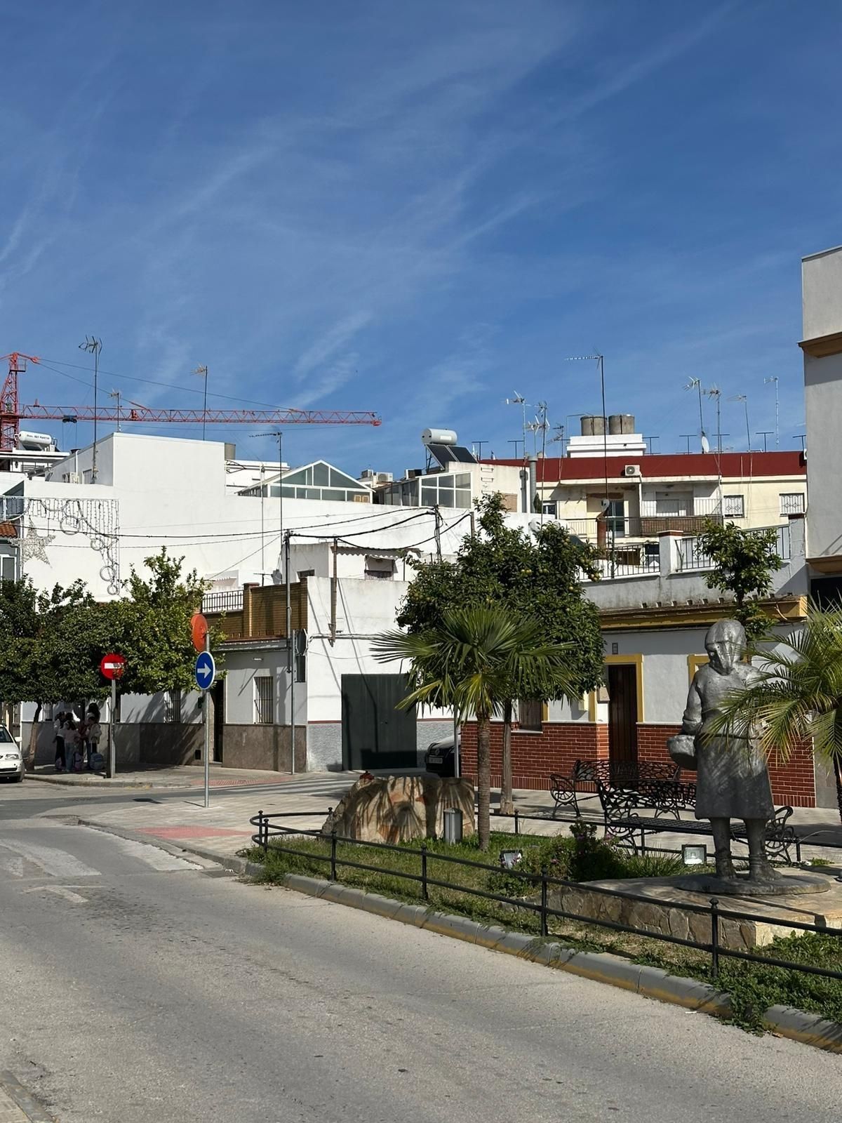 Exterior view of House or chalet for sale in Marchena