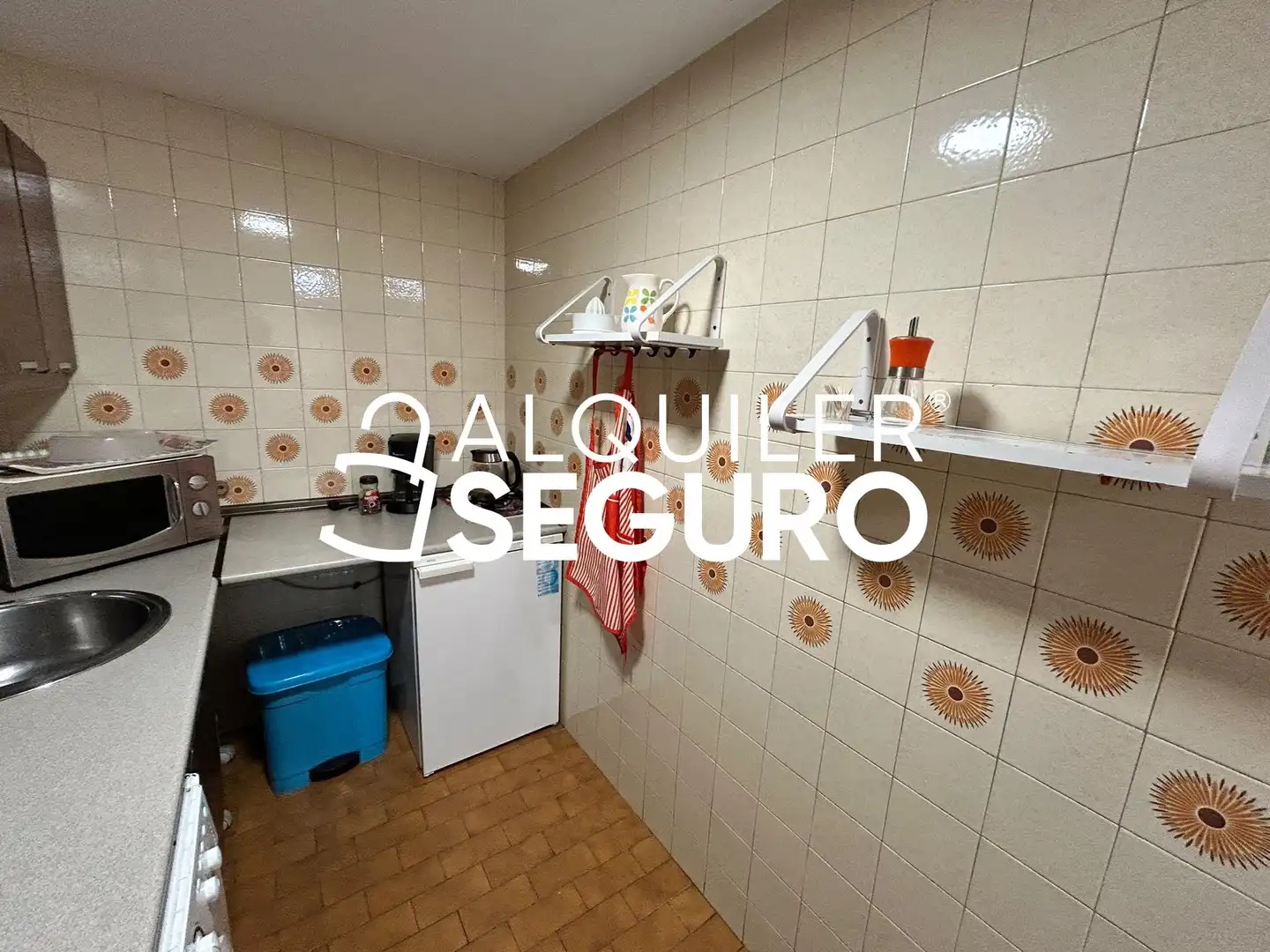 Cocina de Piso de alquiler en Madrid con Aire acondicionado, Calefacción y Amueblado