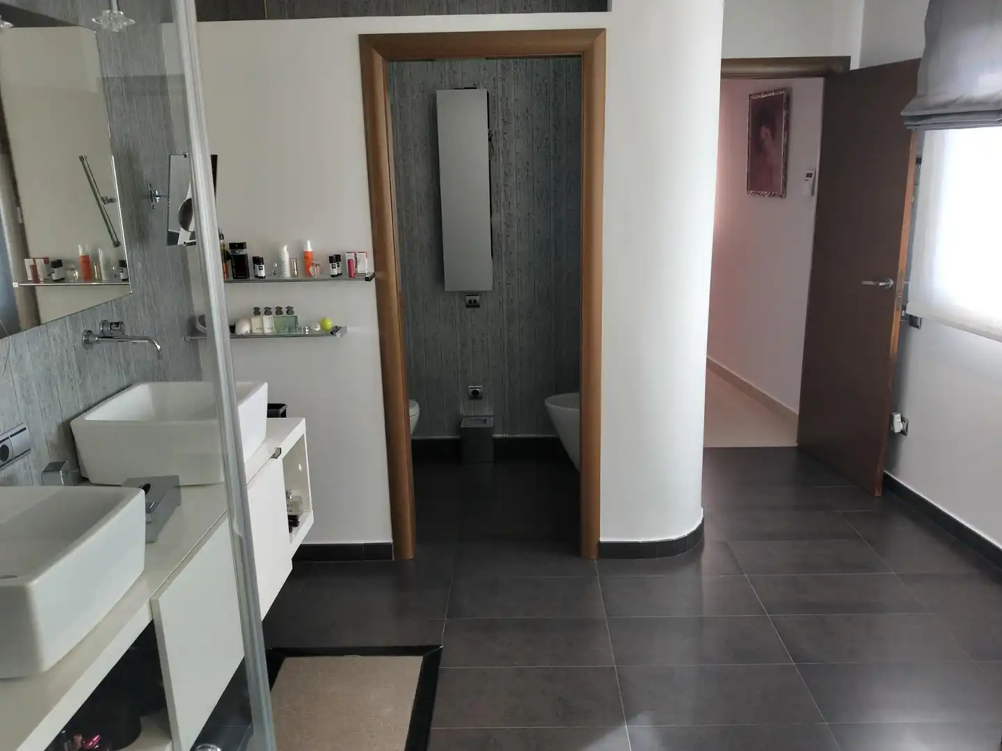 Badezimmer von Haus oder Chalet zum Verkauf in Cunit mit Klimaanlage, Heizung und Privatgarten