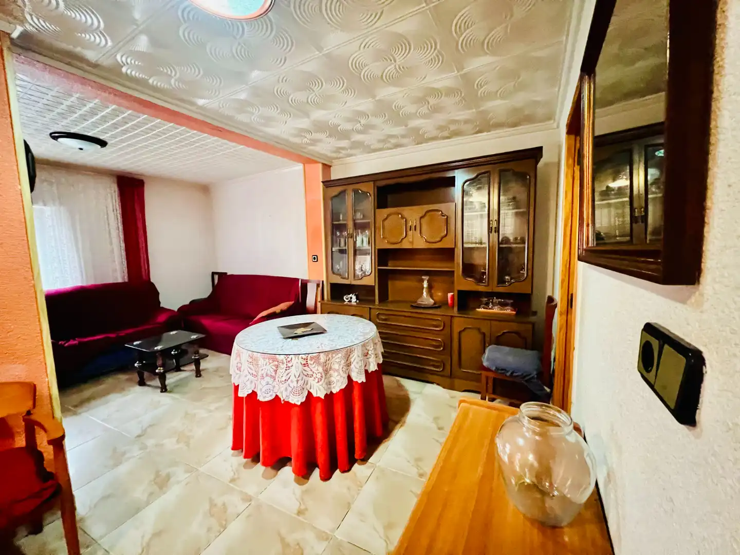 Sala de estar de Casa adosada en venta en Petrer con Terraza