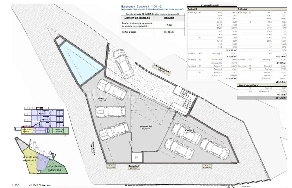 Appartement compact avec piscine à vendre à Gran Via de Pau Casals, imagen 10