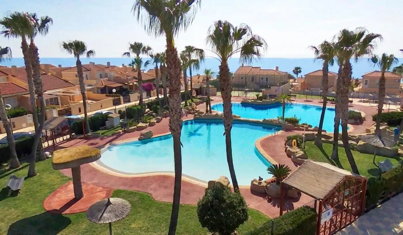 Swimming pool of Houses for sale in Santa Pola  with Heating, Private garden and Furnished