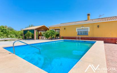 Swimming pool of Country house for sale in Cártama  with Air Conditioner, Private garden and Terrace