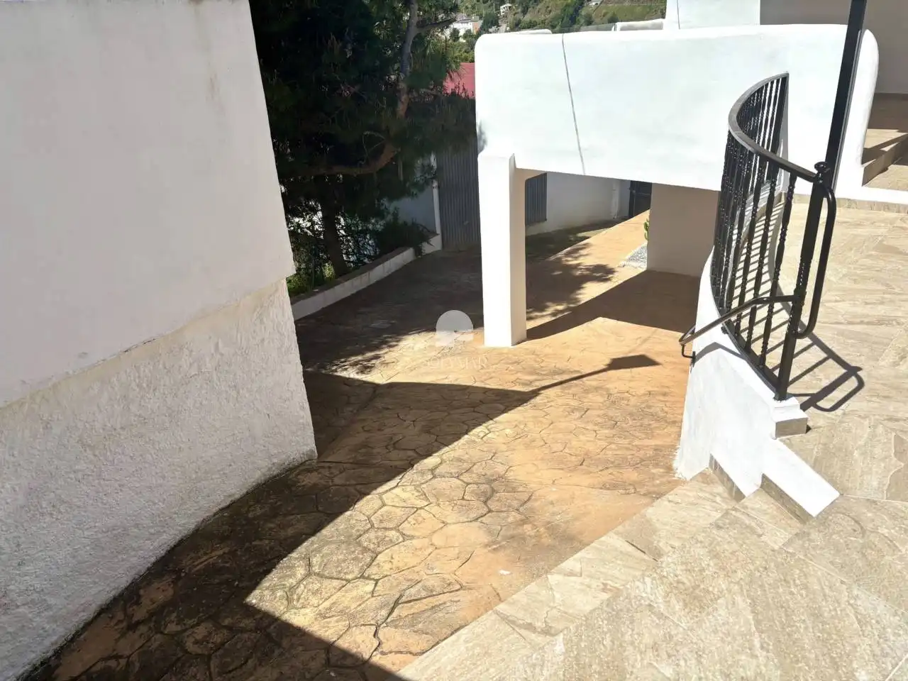 Terrasse von Haus oder Chalet zur Miete in Canillas de Aceituno mit Klimaanlage, Privatgarten und Terrasse