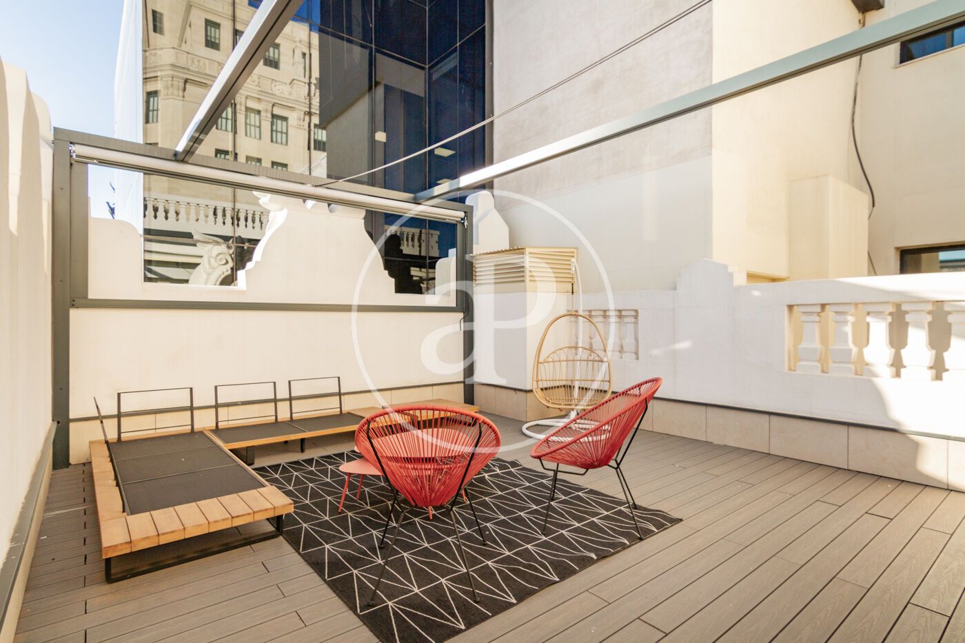 Terrace of Attic for sale in  Madrid Capital  with Air Conditioner, Heating and Terrace