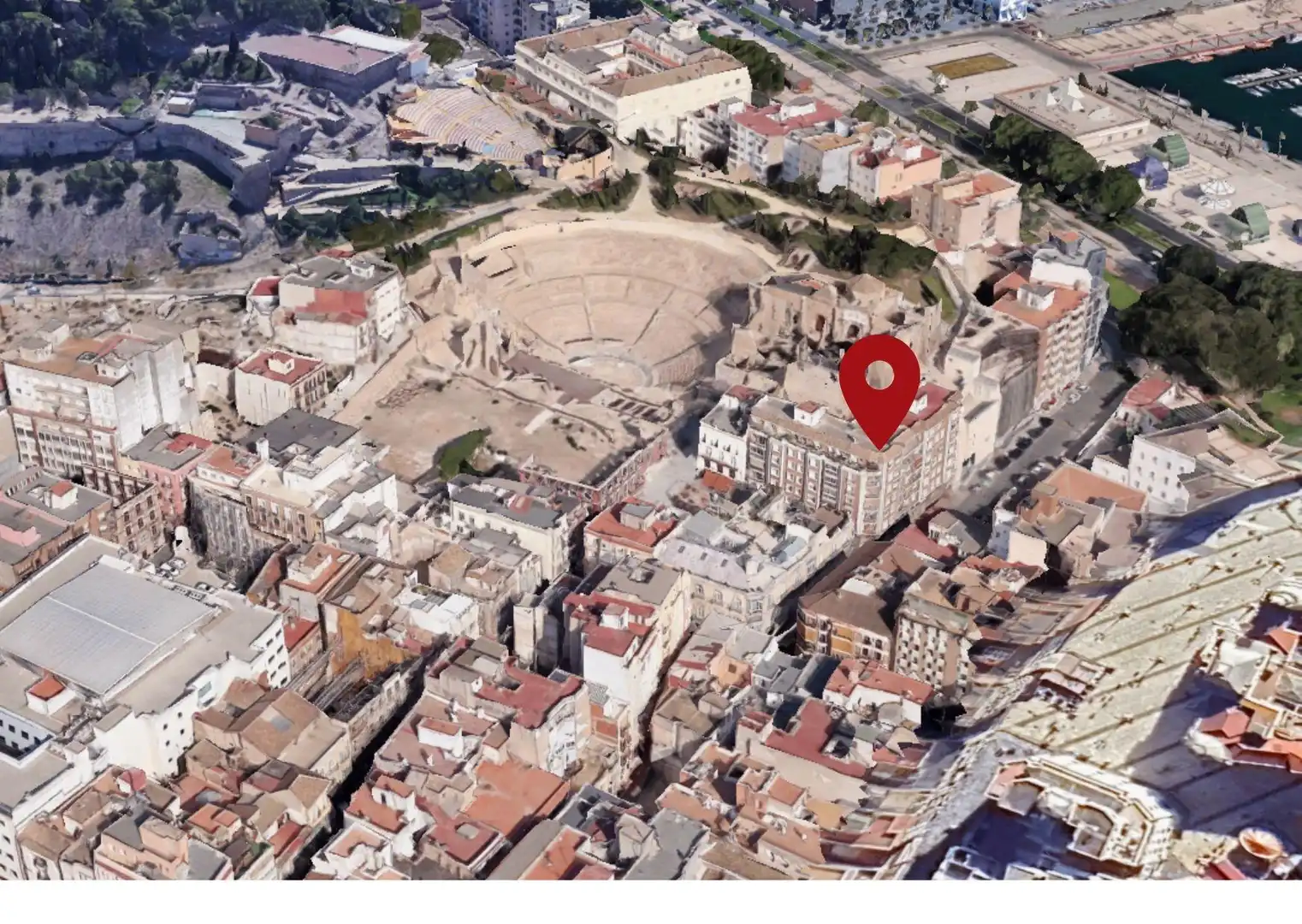 Vista exterior de Pis en venda en Cartagena amb Aire condicionat, Balcó i Alarma