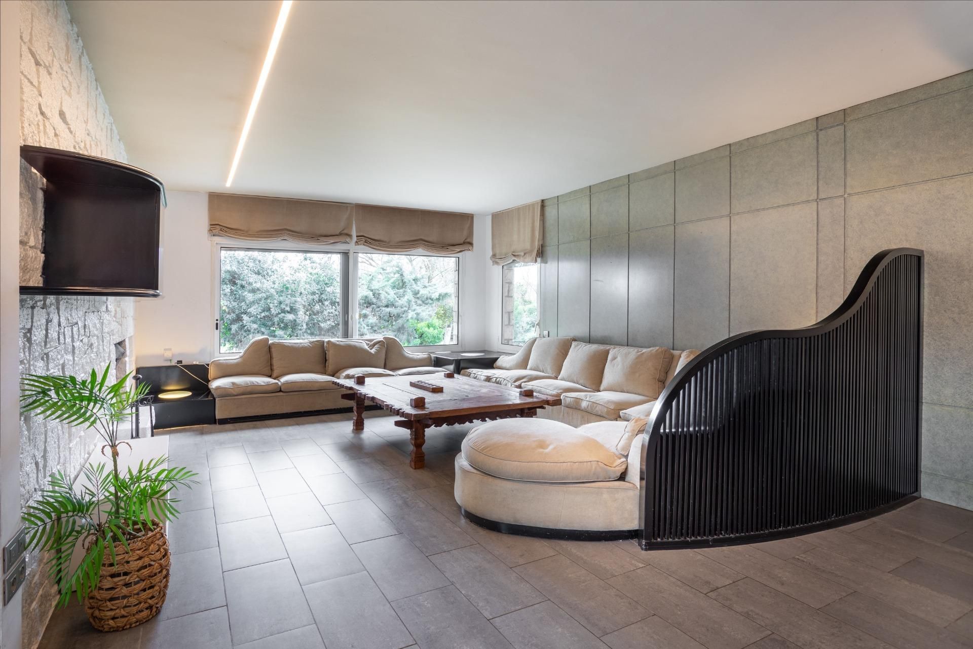 Living room of House or chalet to rent in Cardedeu  with Air Conditioner, Heating and Private garden