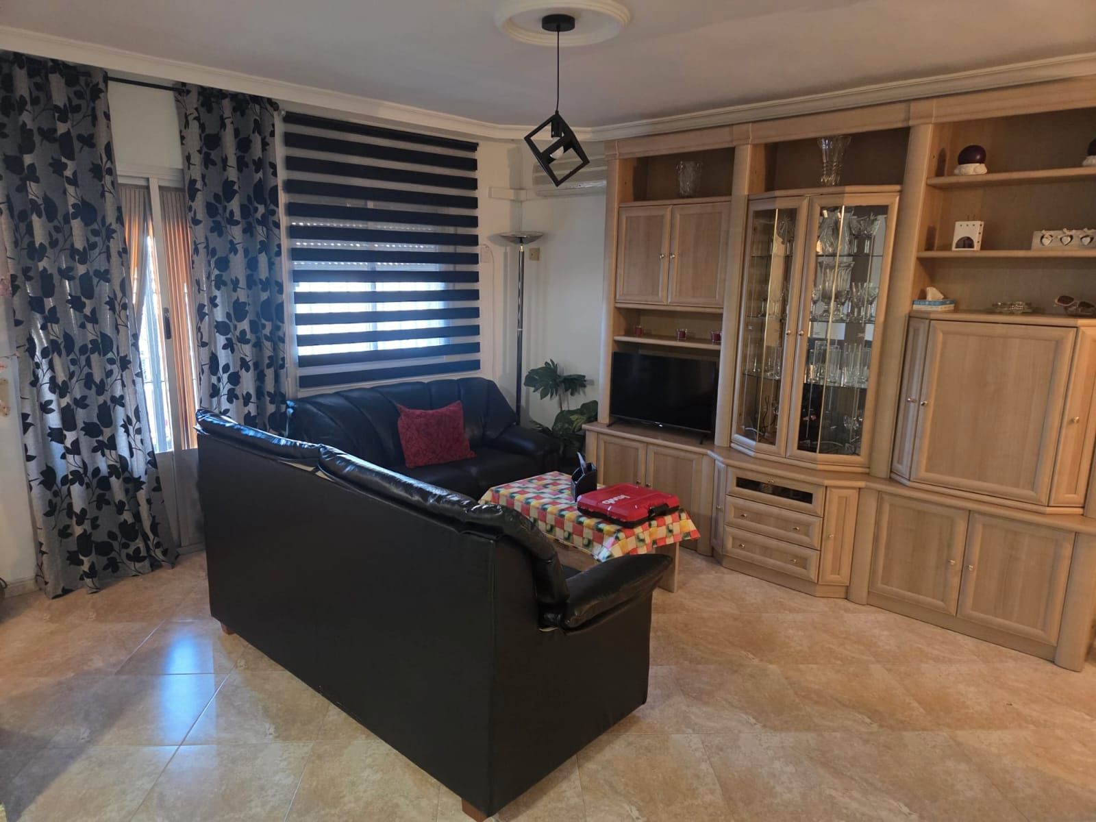 Sala de estar de Piso de alquiler en Puertollano con Aire acondicionado, Calefacción y Amueblado