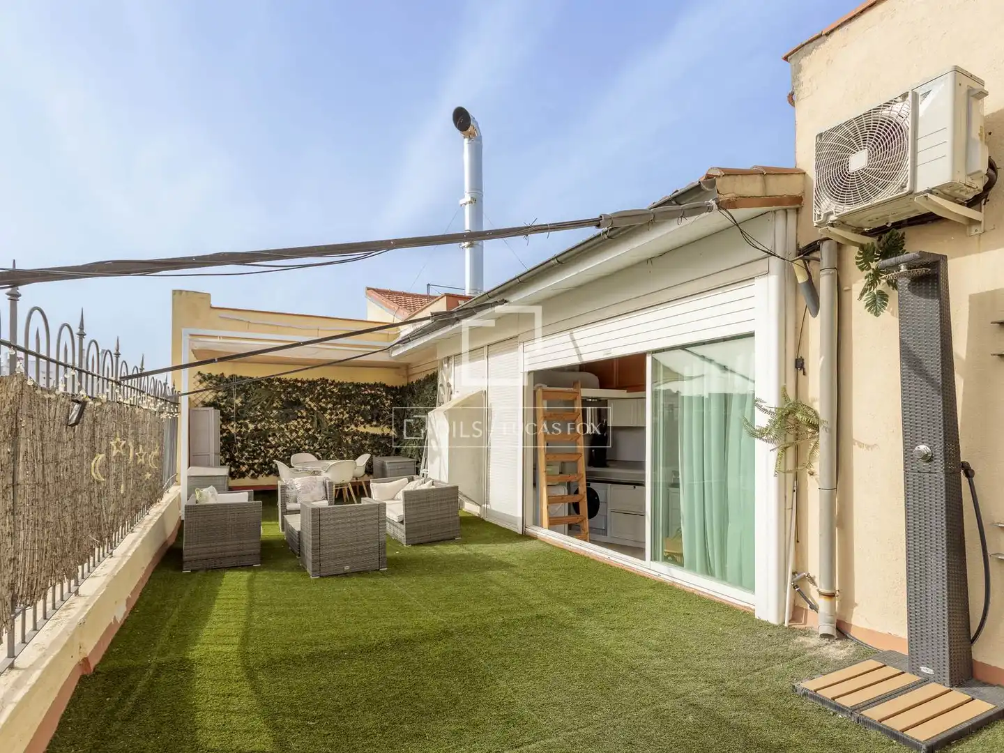 Terrace of Flat for rent in Madrid  with Air Conditioner, Heating and Terrace