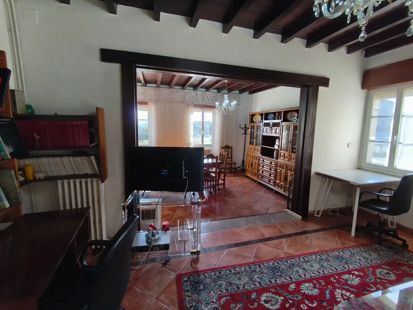 Living room of Houses for sale in Vedra  with Heating, Private garden and Terrace