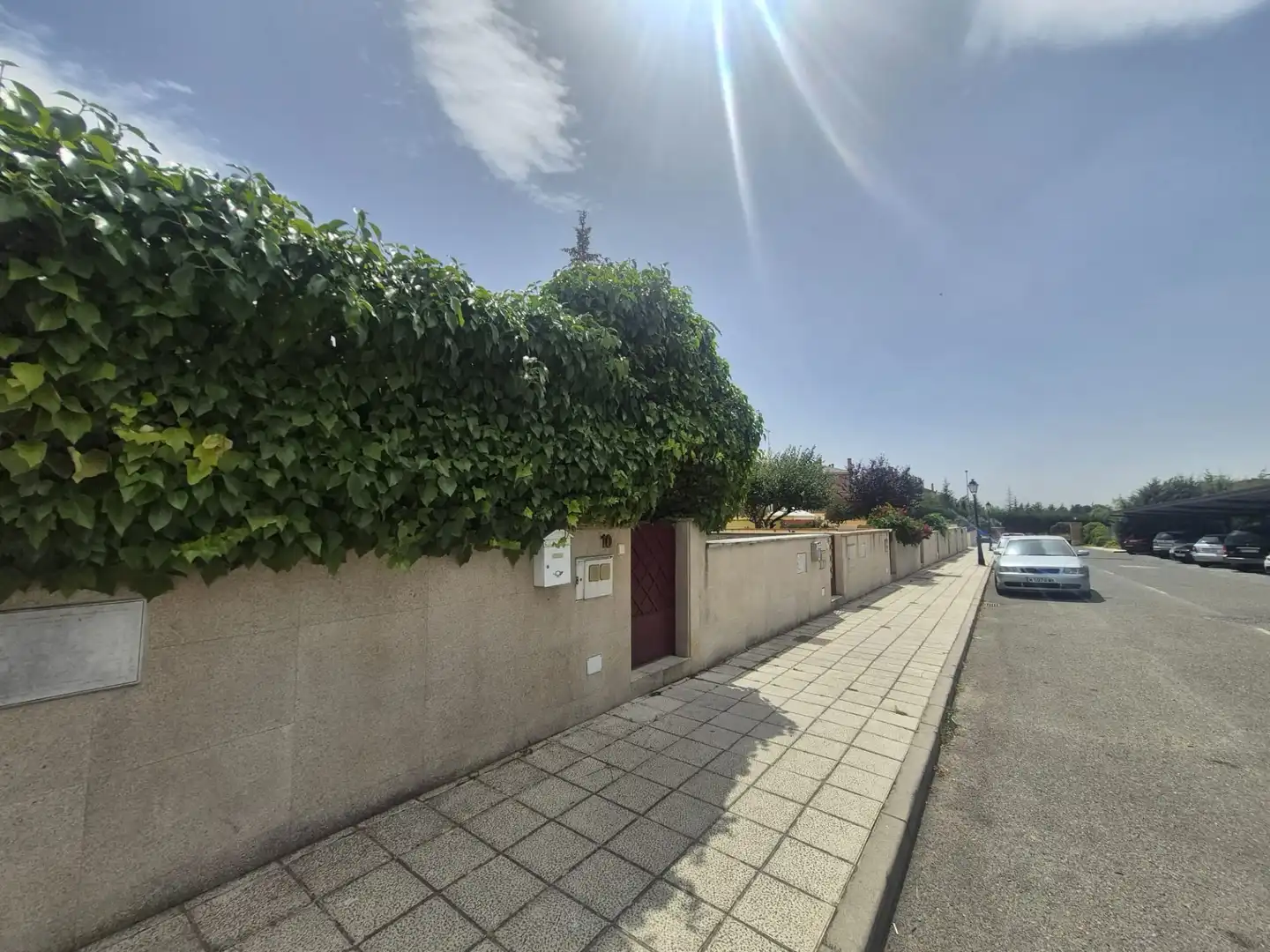 Vista exterior de Casa o chalet de alquiler en Ávila con Calefacción y Amueblado