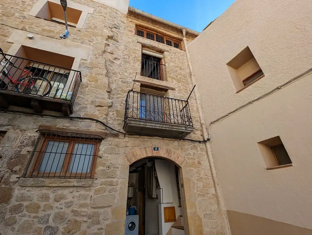 Exterior view of Houses for sale in Horta de Sant Joan  with Balcony