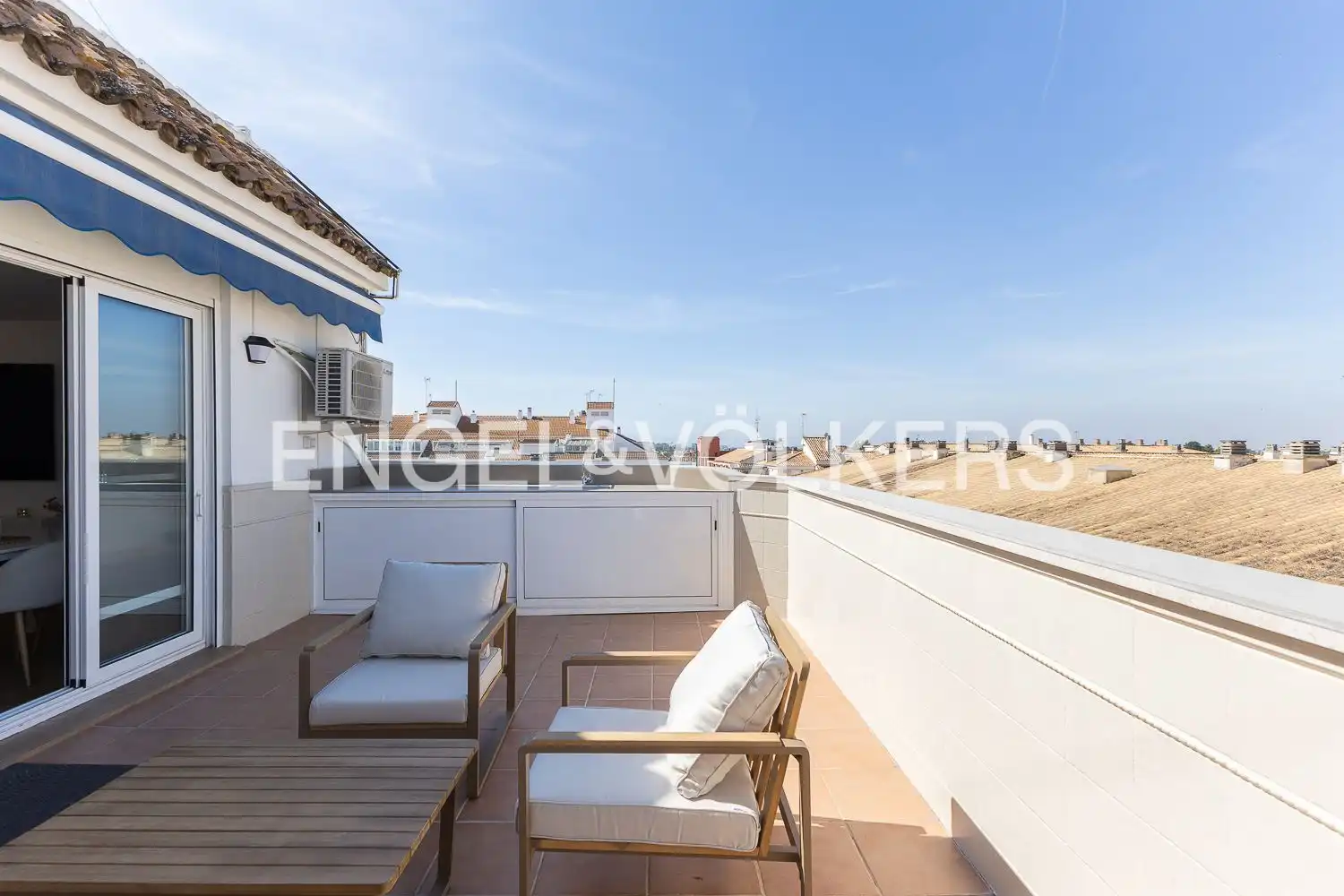 Terrace of Attic for rent in El Puig de Santa Maria  with Air Conditioner, Heating and Terrace