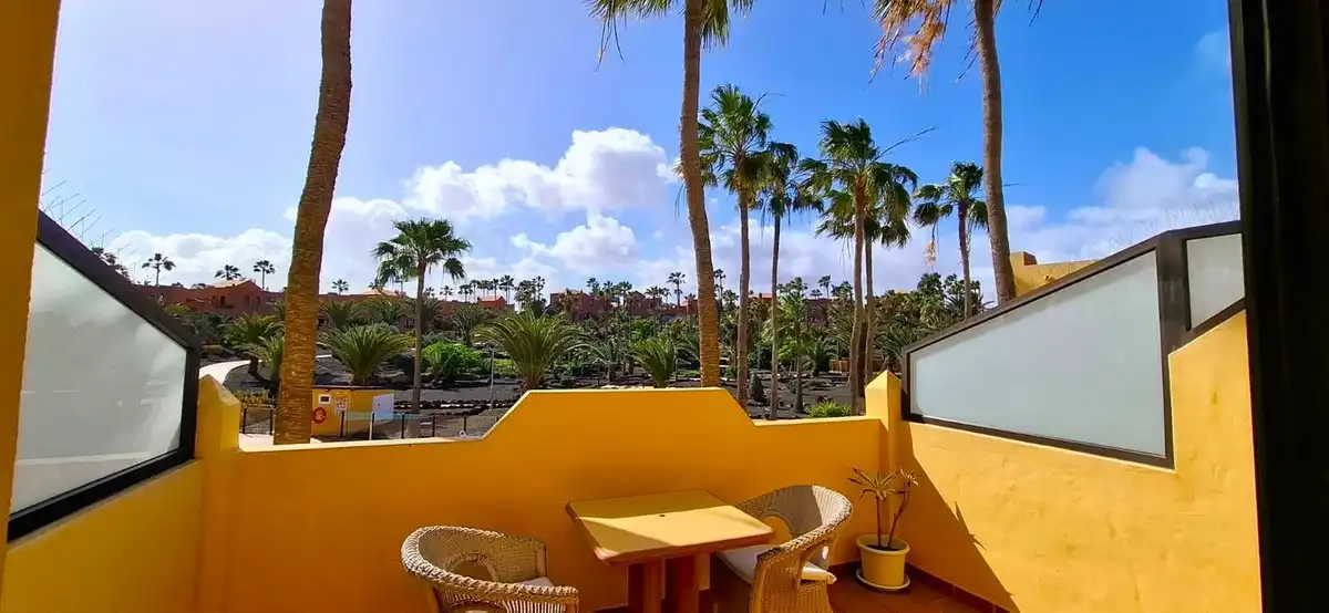 Terraza de Apartamento en venta en La Oliva con Terraza y Piscina comunitaria