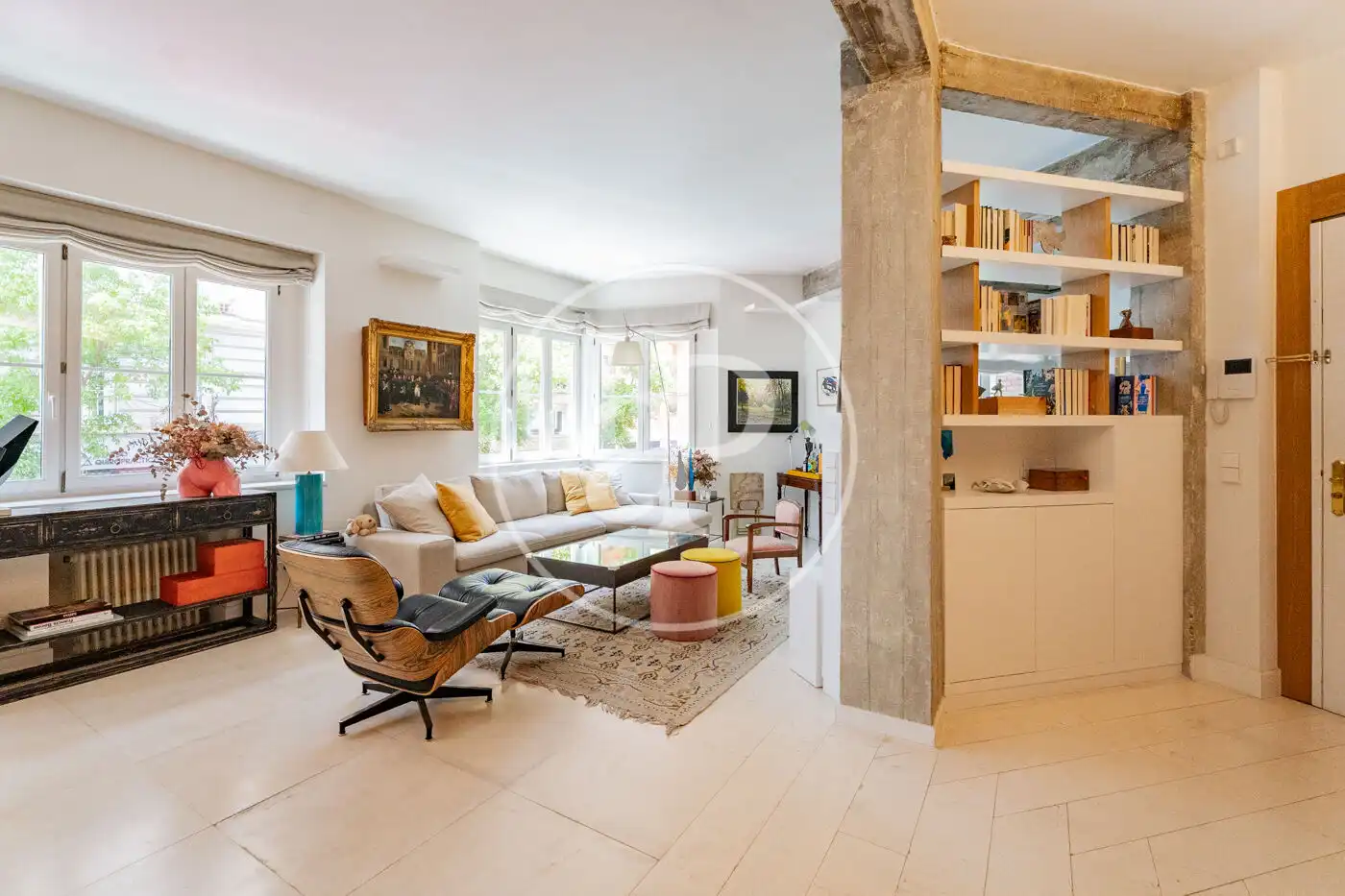 Sala de estar de Piso en venta en Madrid con Calefacción y Trastero