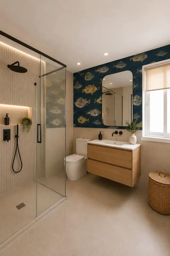 Badezimmer von Wohnungen zum Verkauf in Madrid mit Heizung und Balkon