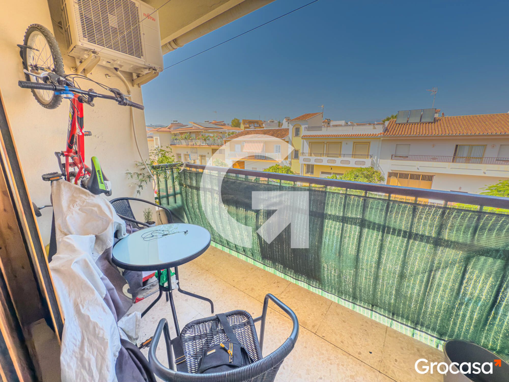 Balcony of Flat for sale in Vélez-Málaga  with Air Conditioner, Terrace and Furnished