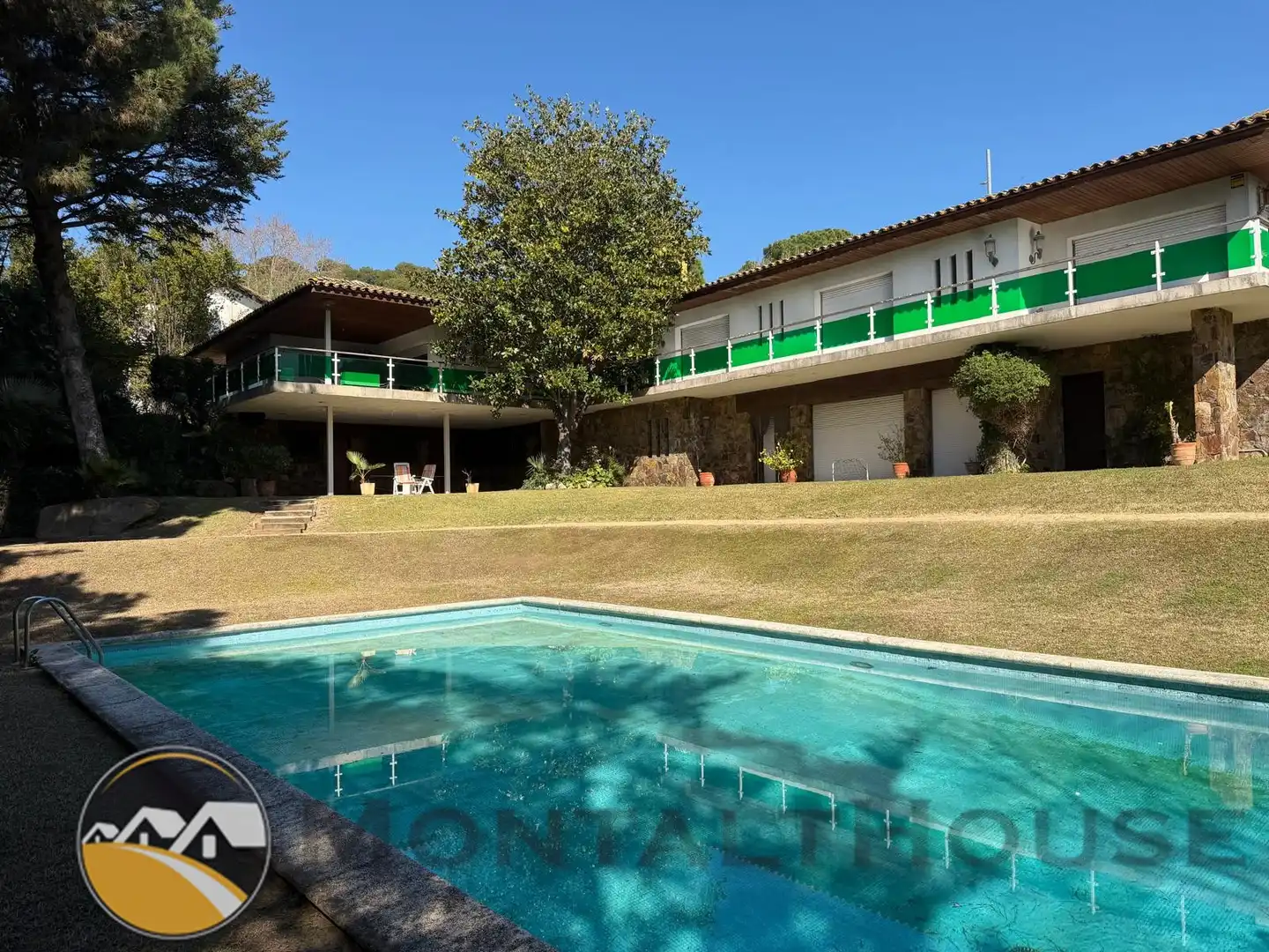 Garden of Houses for sale in Sant Andreu de Llavaneres  with Heating, Private garden and Parquet flooring