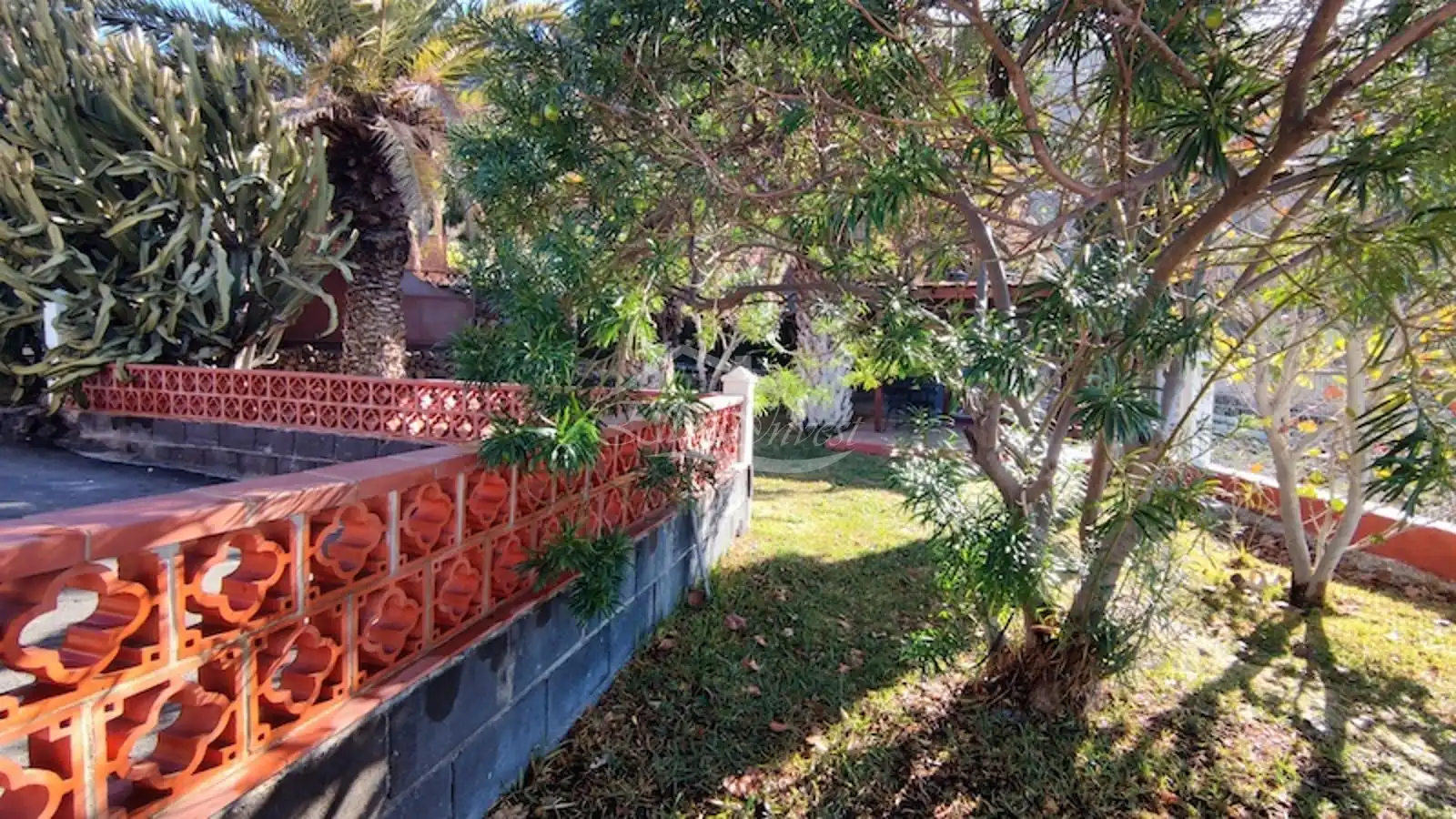 Jardí de Casa o xalet en venda en Santiago del Teide amb Jardí privat, Terrassa i Moblat