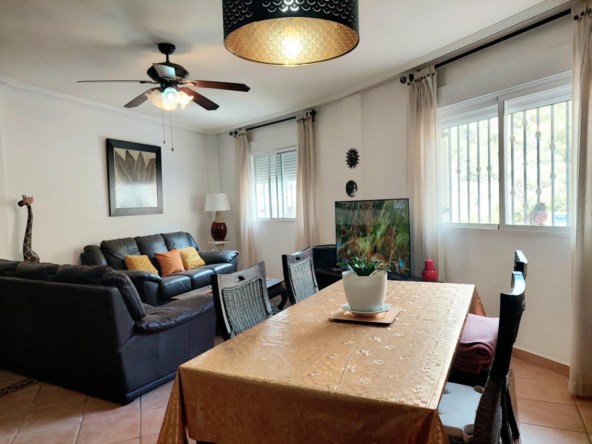 Sala d'estar de Casa o xalet en venda en  Murcia Capital amb Aire condicionat, Calefacció i Terrassa