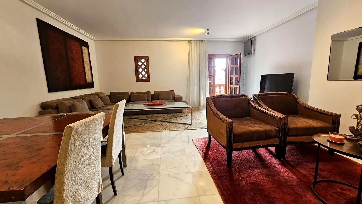 Sala de estar de Piso de alquiler en Las Palmas de Gran Canaria con Aire acondicionado, Parquet y Terraza