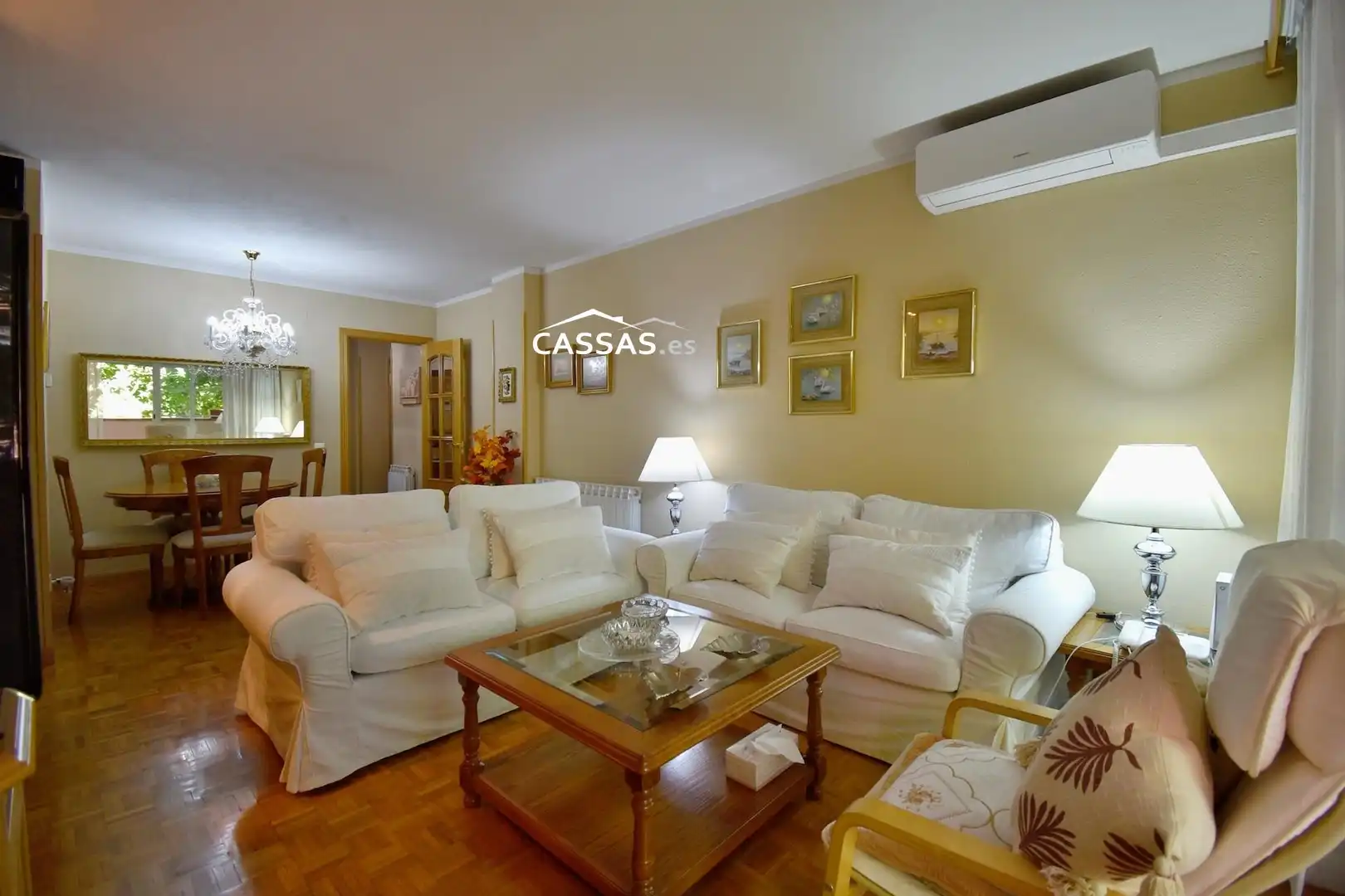 Sala d'estar de Pis en venda en Torrejón de Ardoz amb Aire condicionat, Calefacció i Parquet