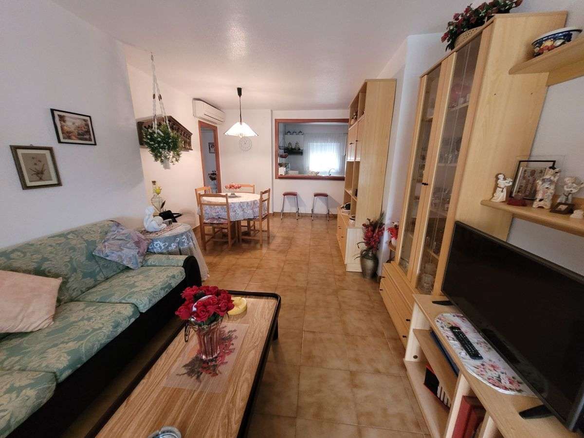 Sala de estar de Apartamento en venta en Alicante / Alacant con Aire acondicionado, Calefacción y Jardín privado