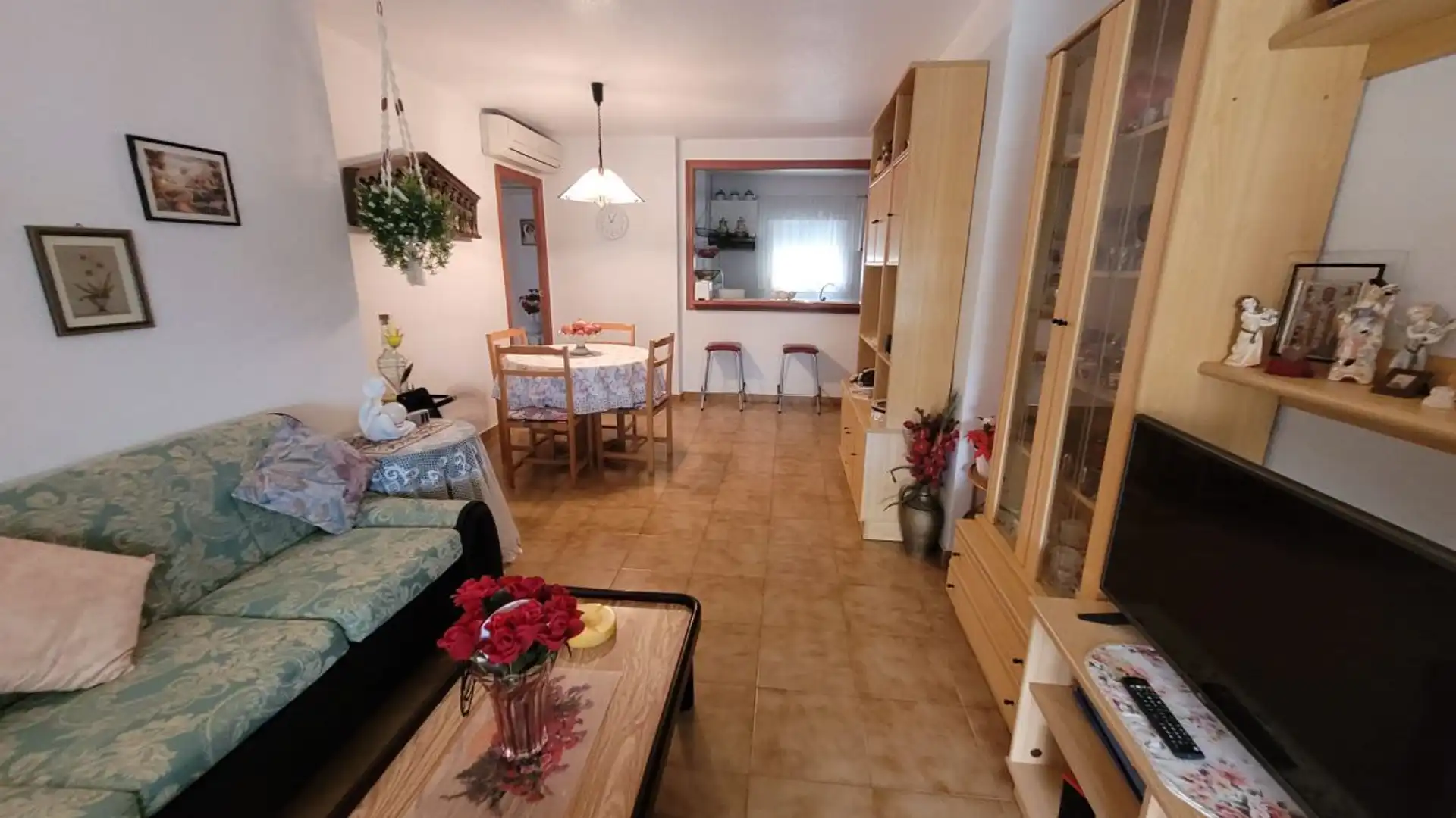 Sala de estar de Apartamento en venta en Alicante / Alacant con Aire acondicionado, Jardín privado y Terraza