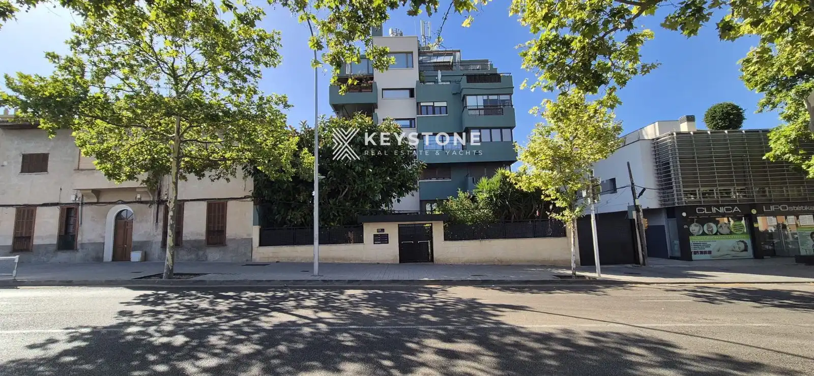 Exterior view of Flat for rent in  Palma de Mallorca  with Air Conditioner and Heating