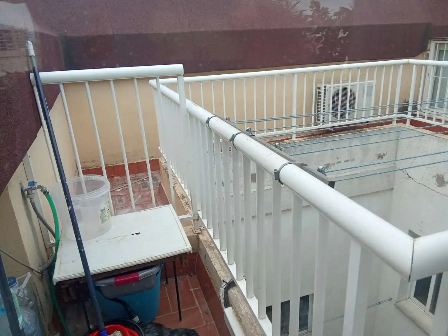Terrasse von Maisonette zum Verkauf in Oropesa del Mar / Orpesa mit Klimaanlage, Schwimmbad und Möbliert