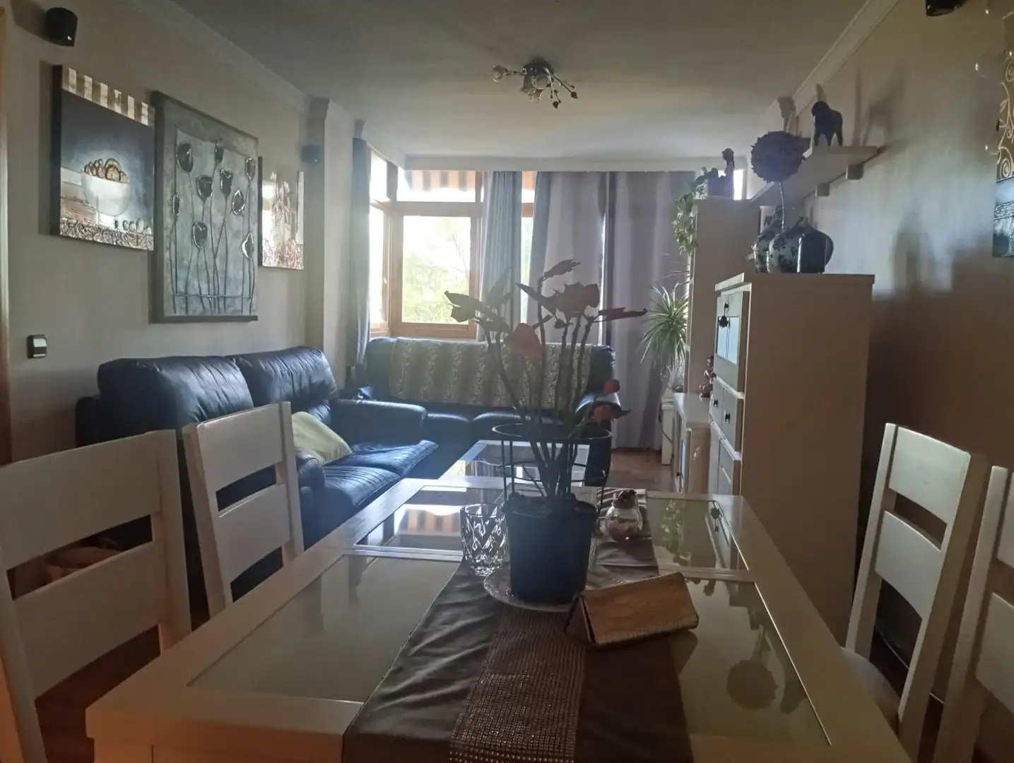Living room of Flat for sale in Málaga  with Heating and Furnished