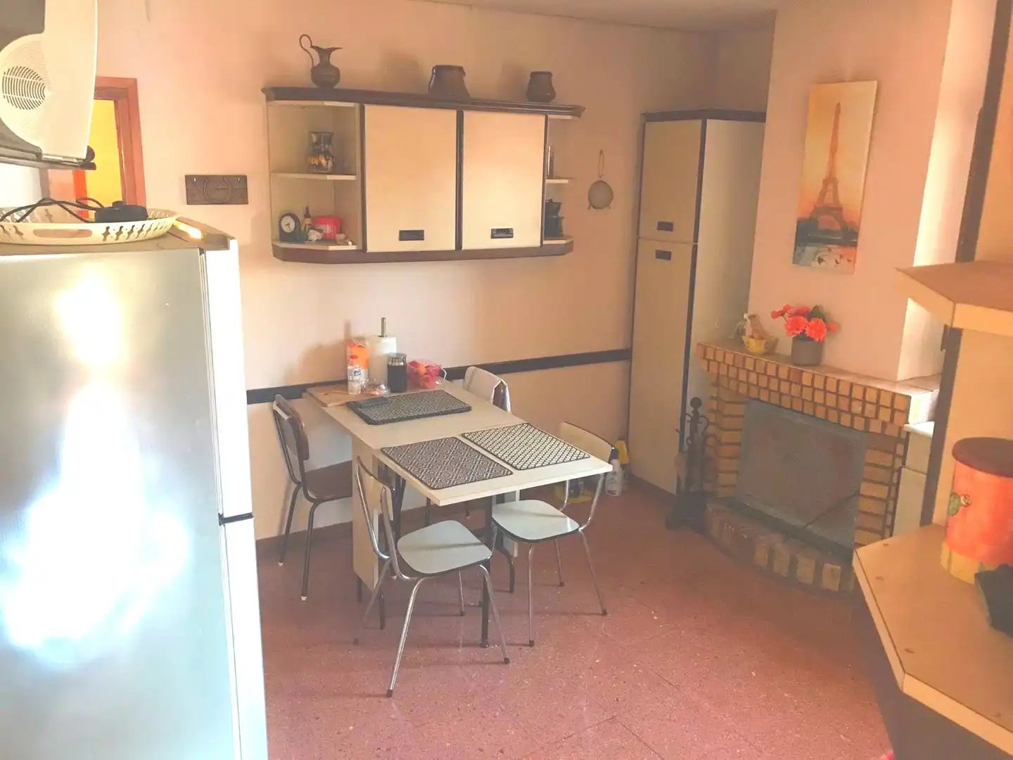 Cocina de Finca rústica en venta en Laluenga con Terraza, Amueblado y Balcón
