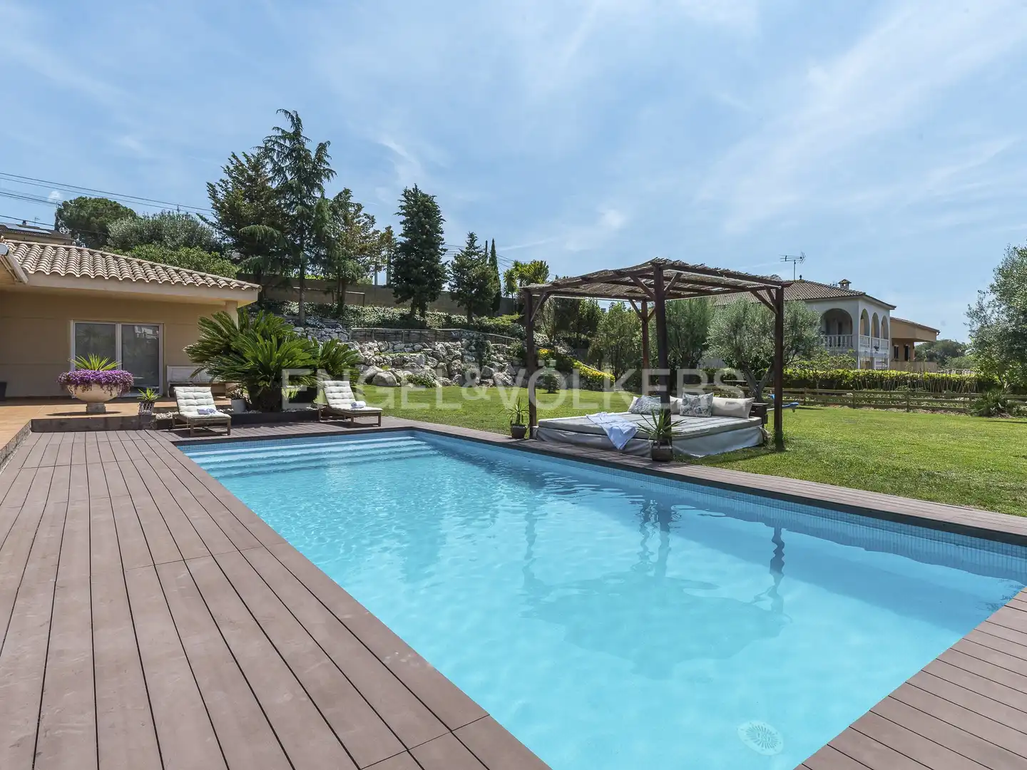Piscina de Casa o xalet en venda en Piera amb Aire condicionat, Calefacció i Jardí privat