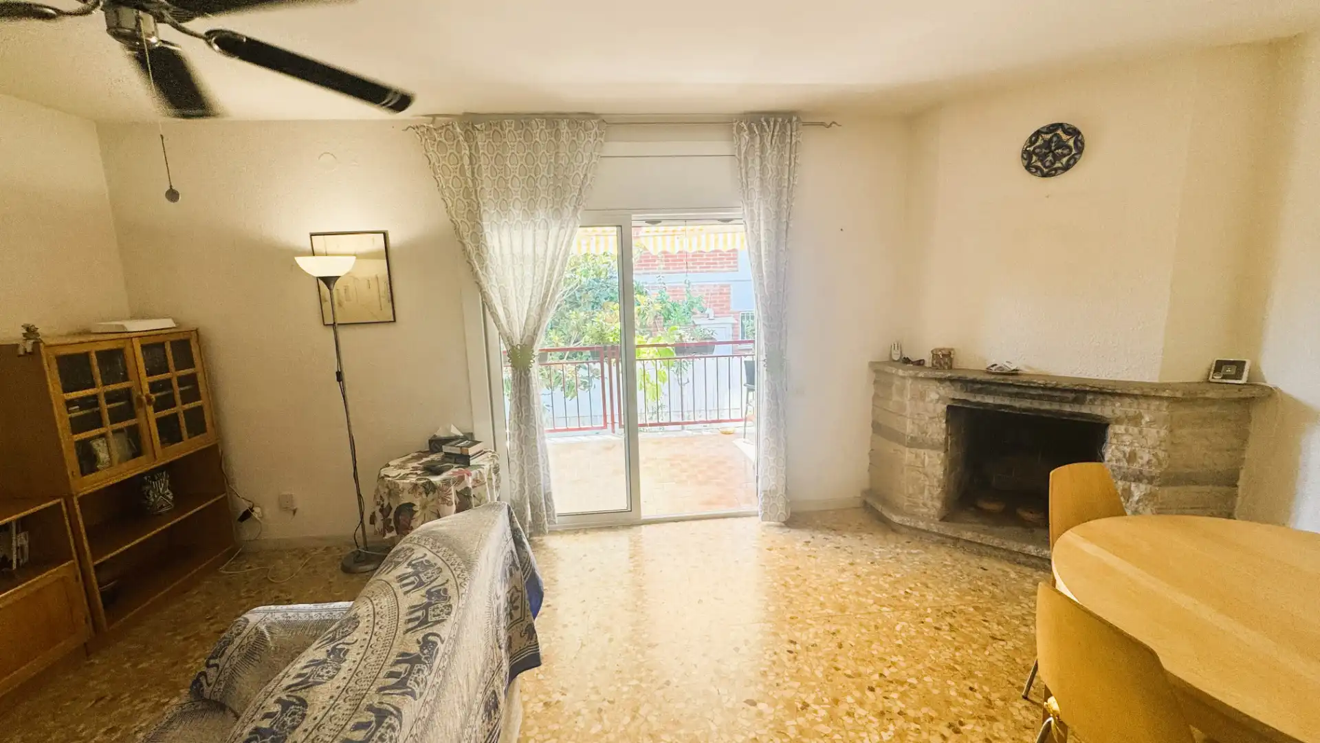 Living room of Ground floor for sale in Calafell  with Heating, Private garden and Terrace