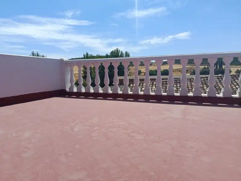 Terrassa de Casa o xalet en venda en San Cebrián de Mazote amb Terrassa