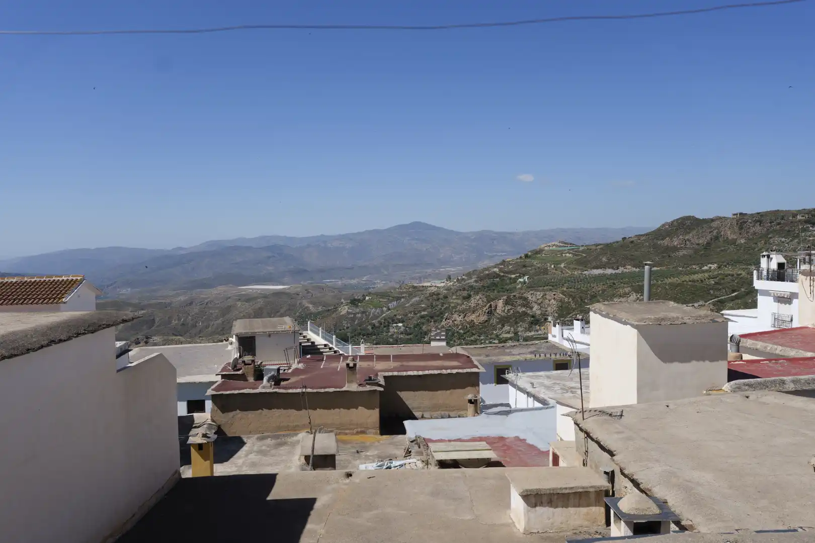 Vista exterior de Casa adosada en venta en Nevada con Terraza y Amueblado