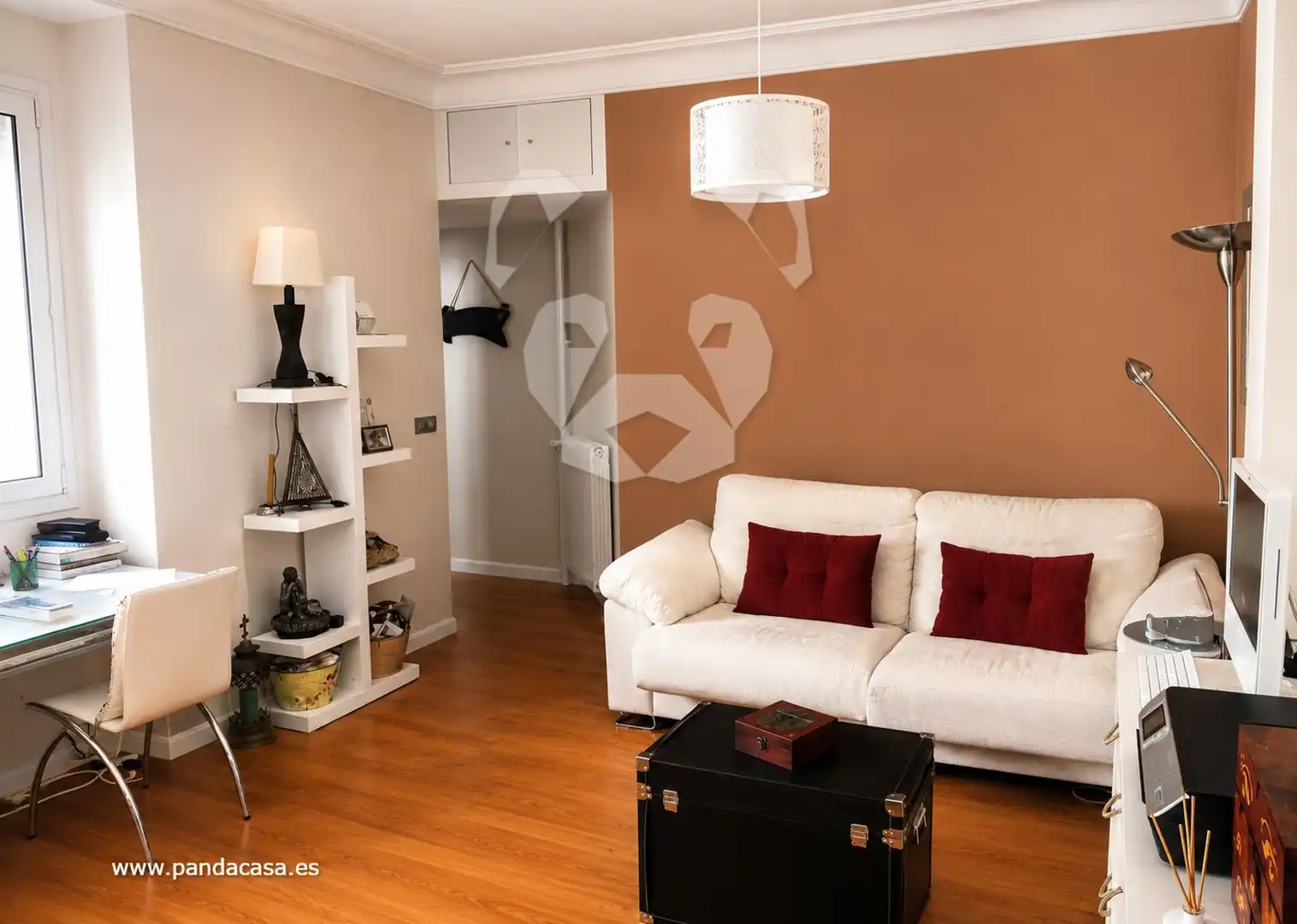 Sala d'estar de Pis de lloguer en Madrid amb Aire condicionat, Calefacció i Parquet