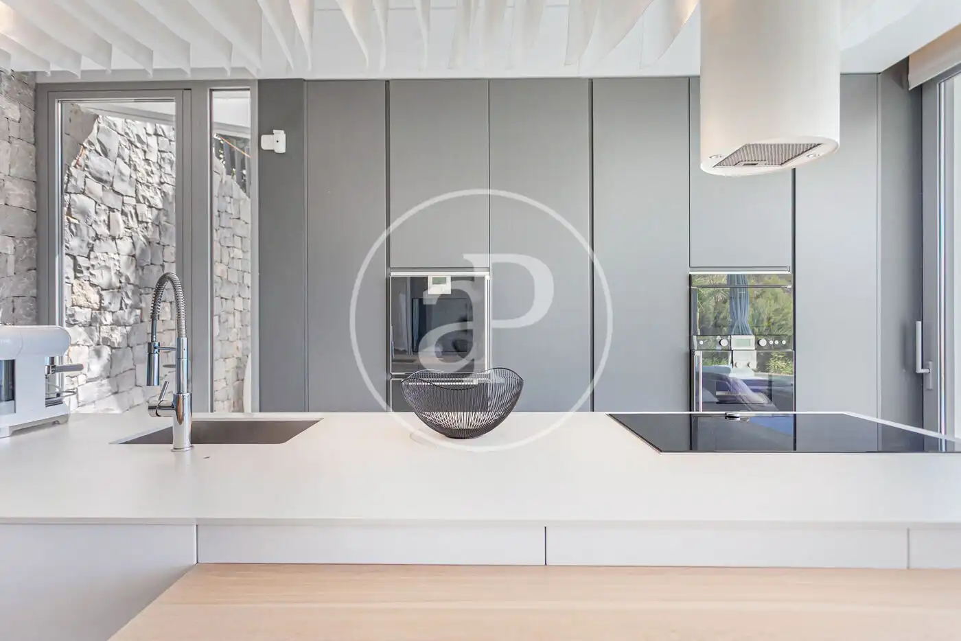 Cocina de Casa o chalet en venta en Altea con Aire acondicionado, Calefacción y Jardín privado
