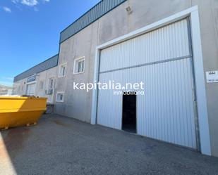 Exterior view of Industrial buildings for sale in Vallada