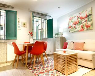 Living room of Apartment to share in  Madrid Capital  with Air Conditioner, Heating and Terrace