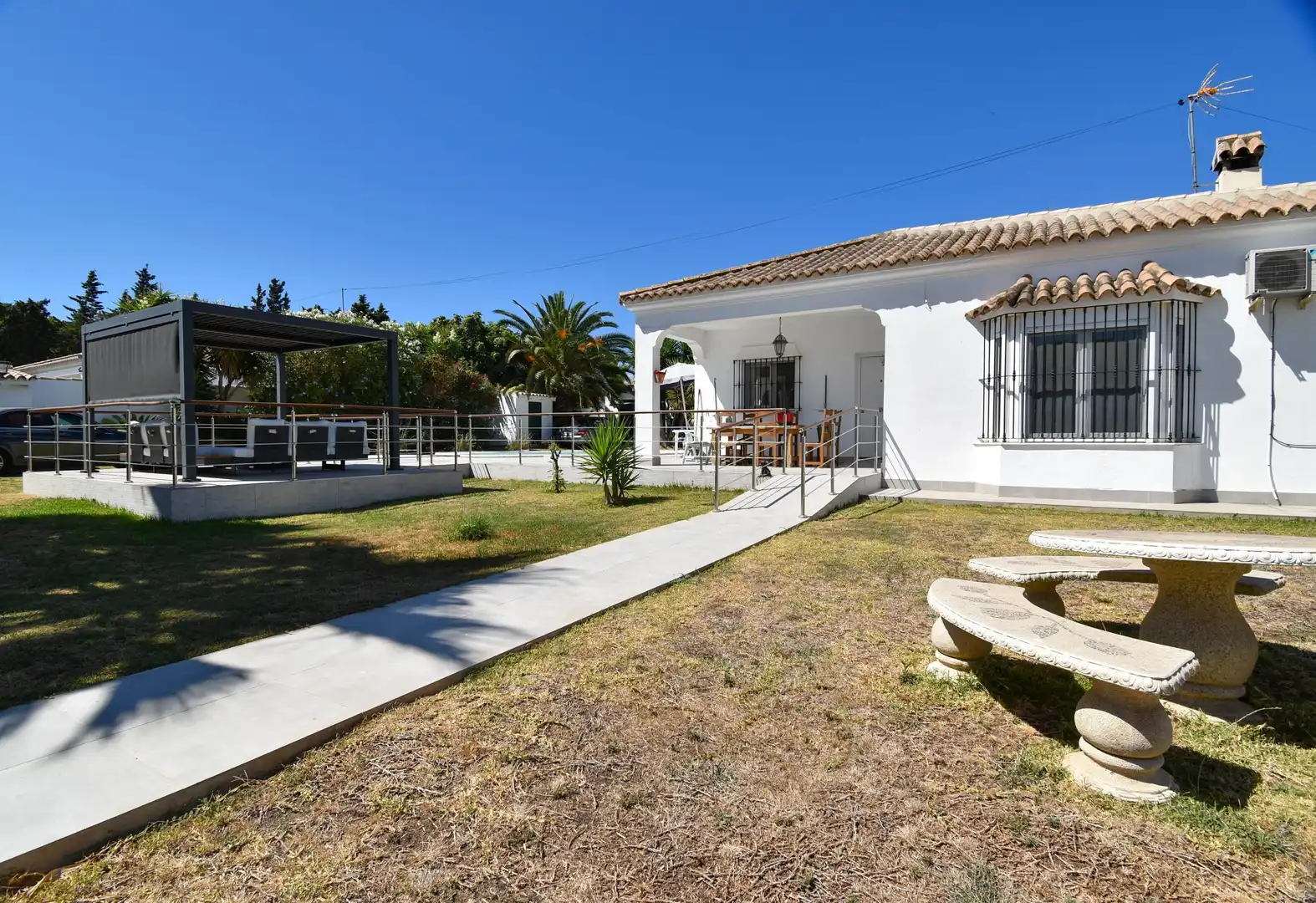 Jardí de Casa o xalet en venda en Chiclana de la Frontera