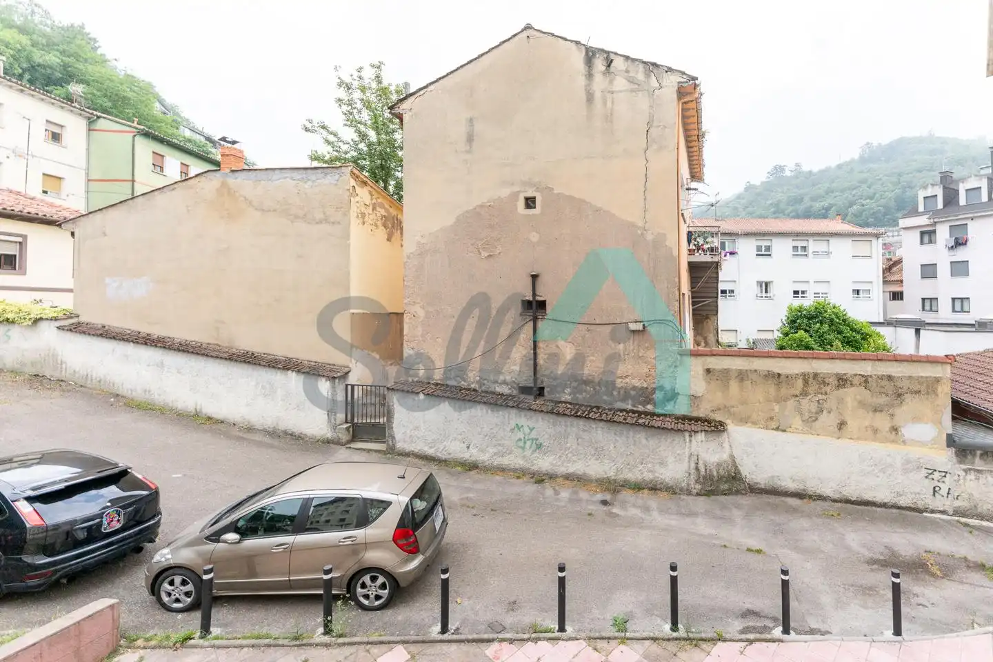 Vista exterior de Piso en venta en Mieres (Asturias) con Calefacción y Trastero