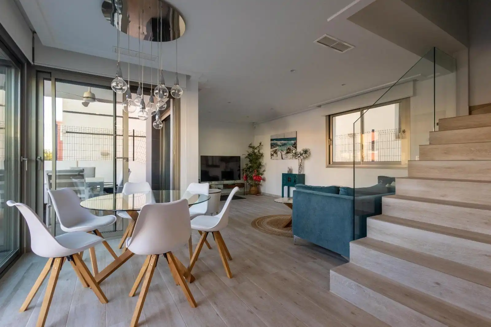 Sala de estar de Casa o chalet en venta en Orihuela con Jardín privado, Terraza y Piscina