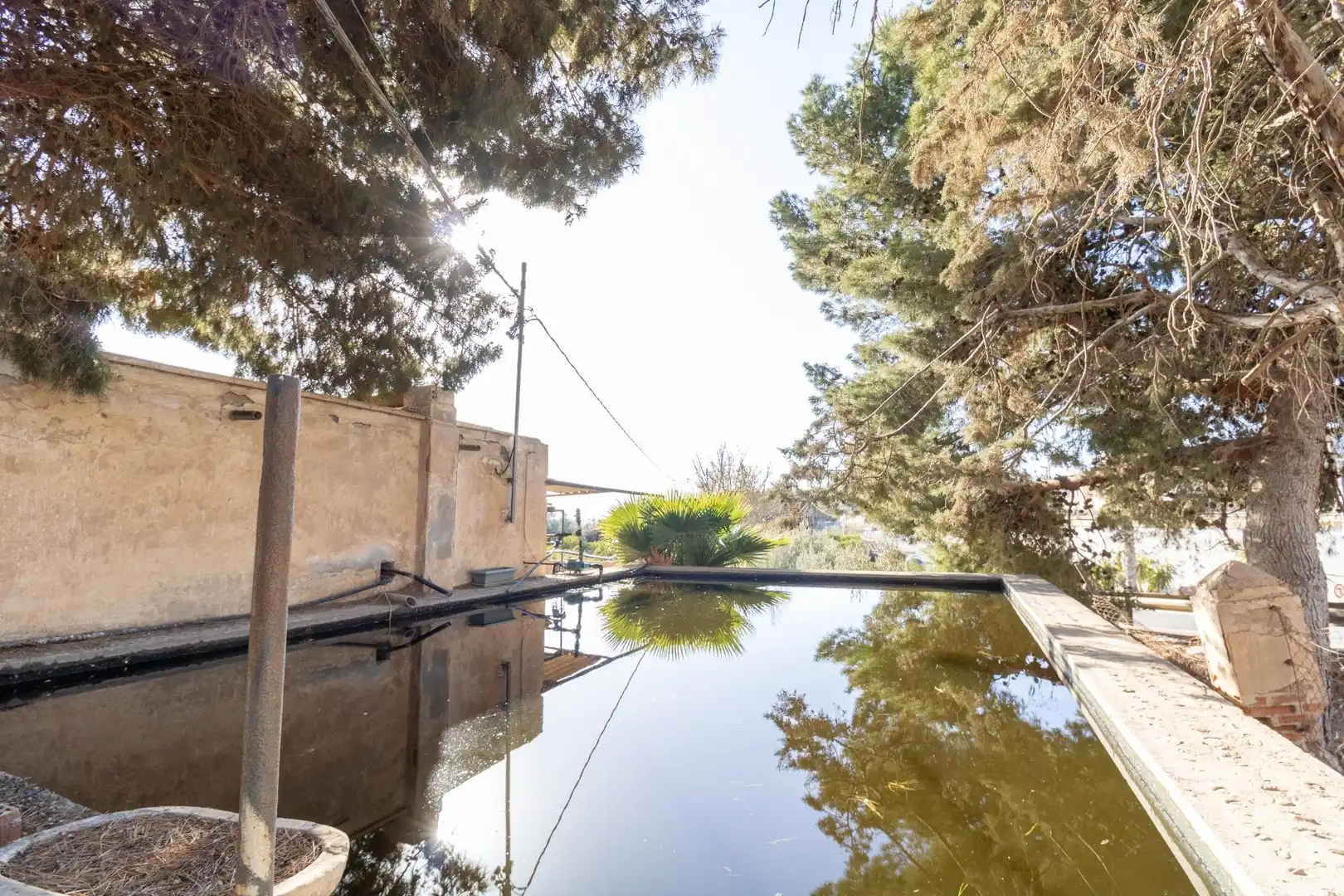 Jardí de Finca rústica en venda en Benahadux amb Aire condicionat, Jardí privat i Terrassa