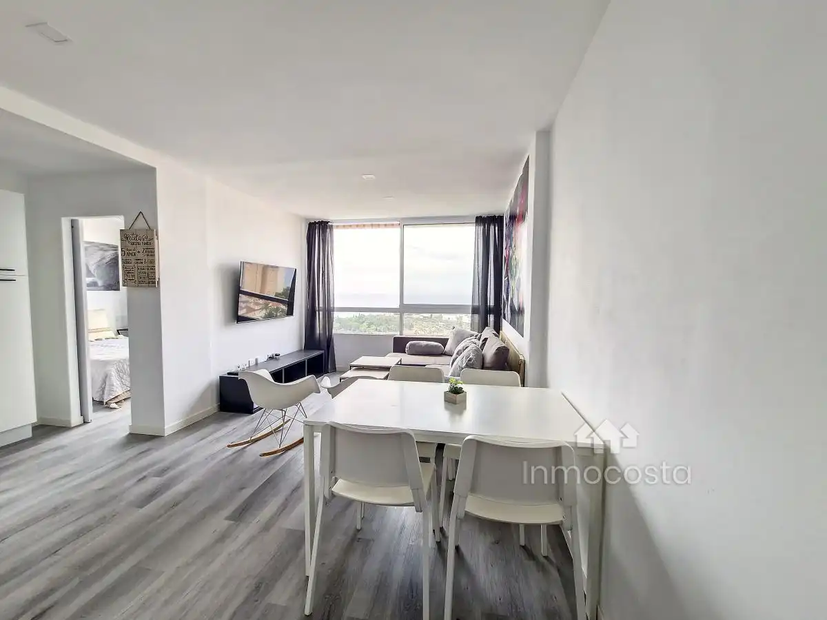 Living room of Flat for sale in Alicante / Alacant  with Air Conditioner and Community pool