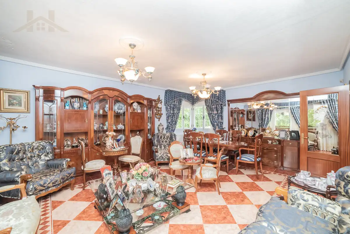 Dining room of Houses for sale in Arroyomolinos (Madrid)  with Air Conditioner, Heating and Private garden